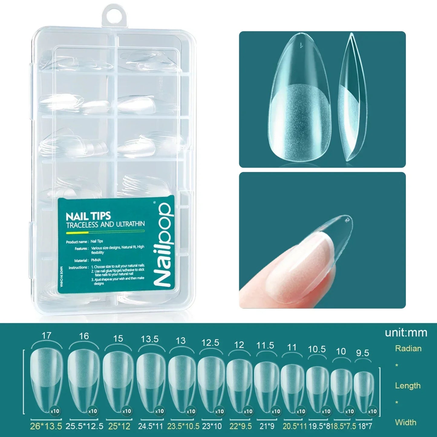 Gel X Charm – Nailpop Extension Tips