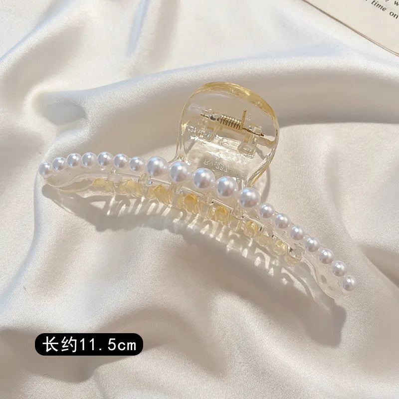 Simulated Pearl Hair Claws