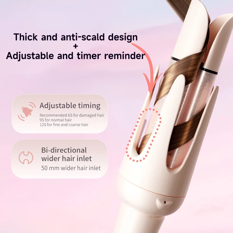 La Boucle Élégante – Auto-Rotating Curler