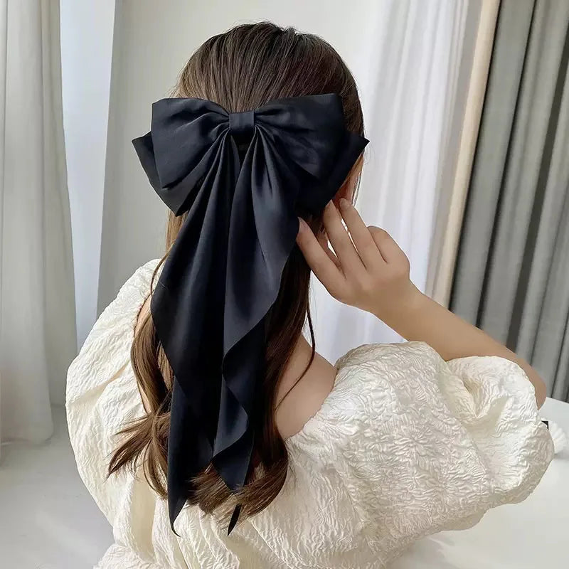 Château Bow – Luxe Ribbon Hair Clip
