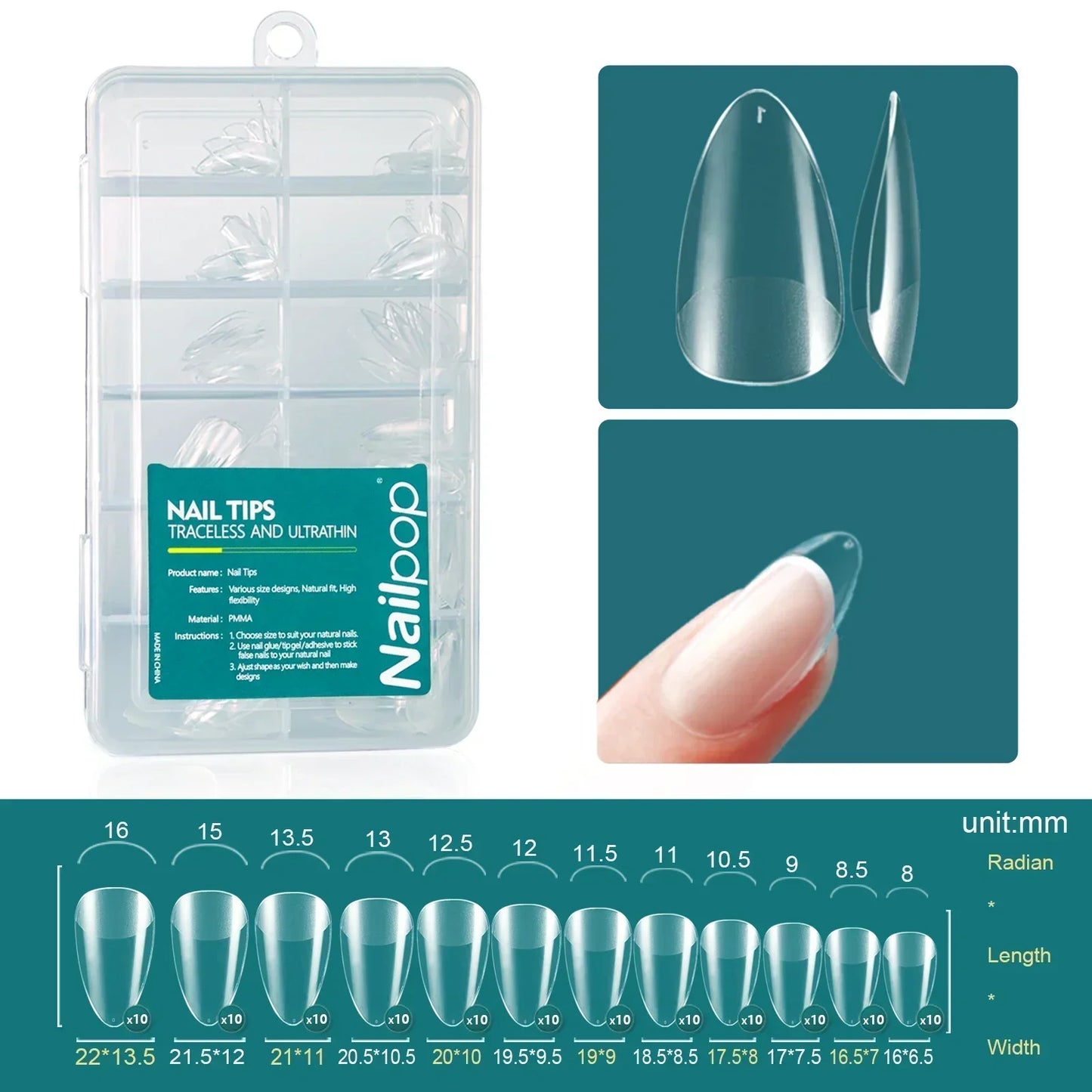 Gel X Charm – Nailpop Extension Tips