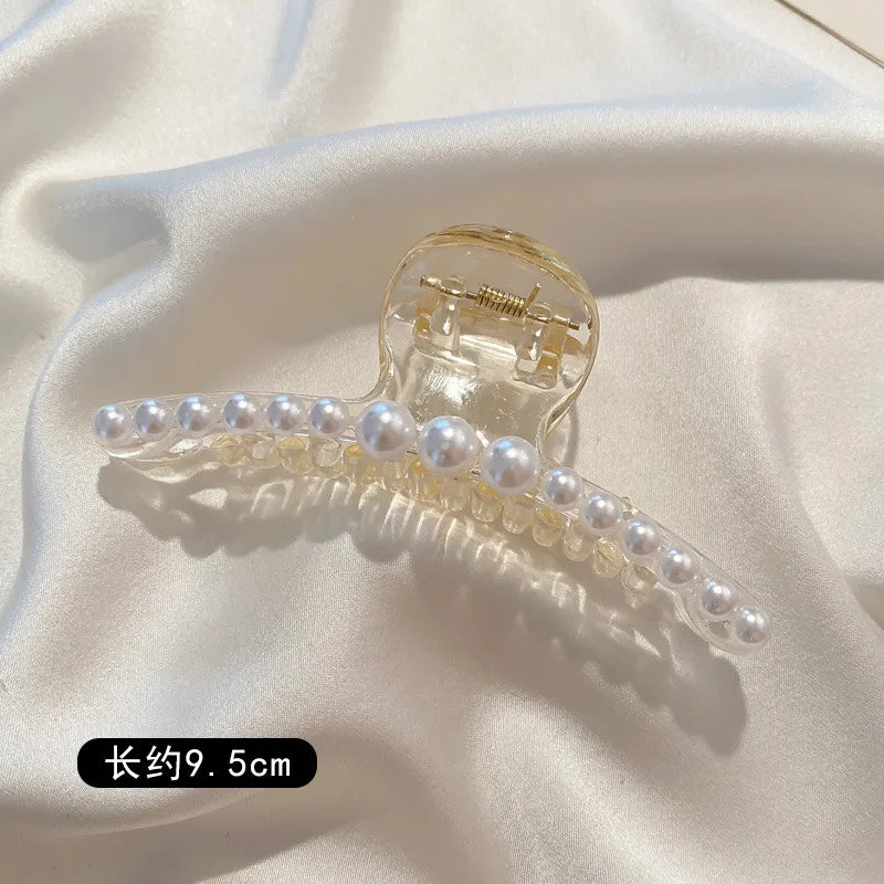 Simulated Pearl Hair Claws