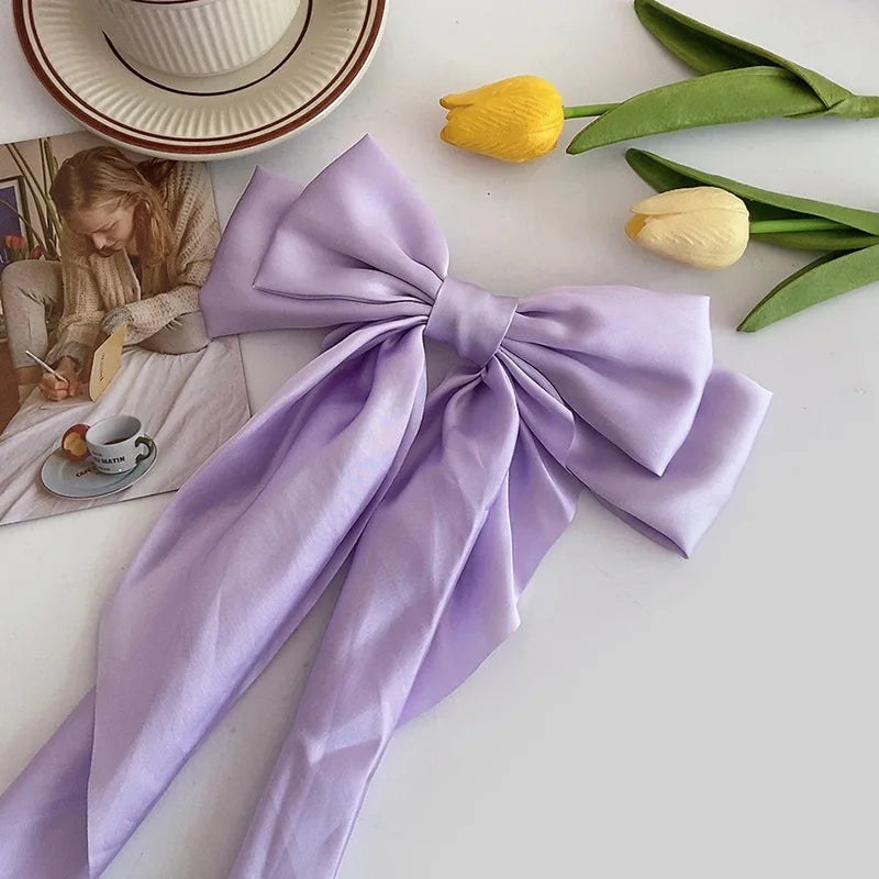 Château Bow – Luxe Ribbon Hair Clip