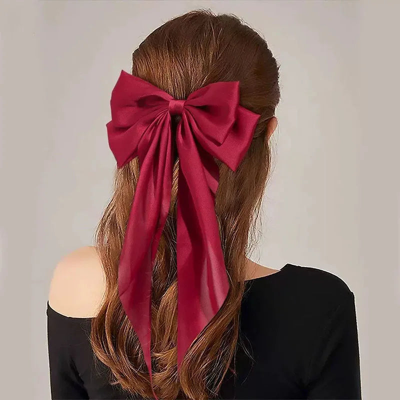 Château Bow – Luxe Ribbon Hair Clip