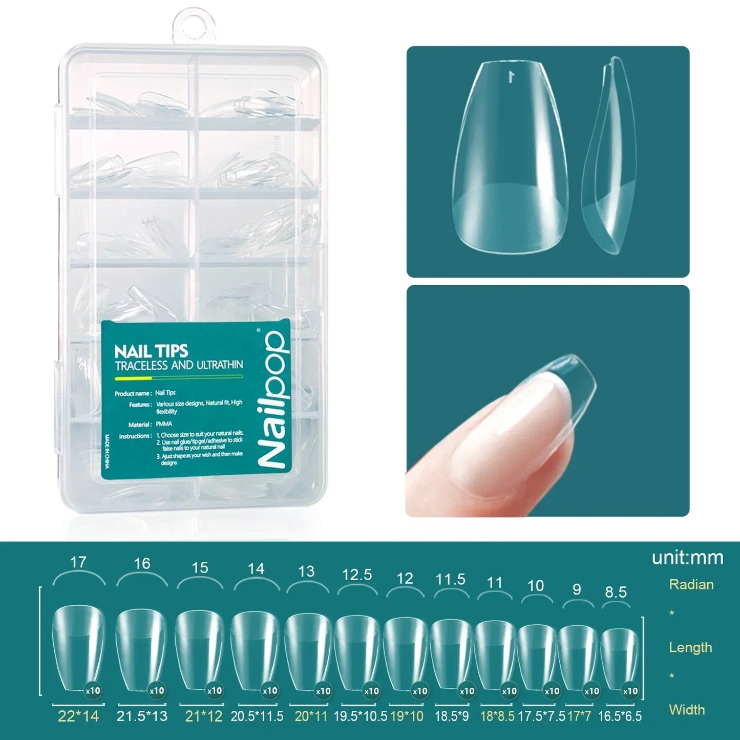 Gel X Charm – Nailpop Extension Tips