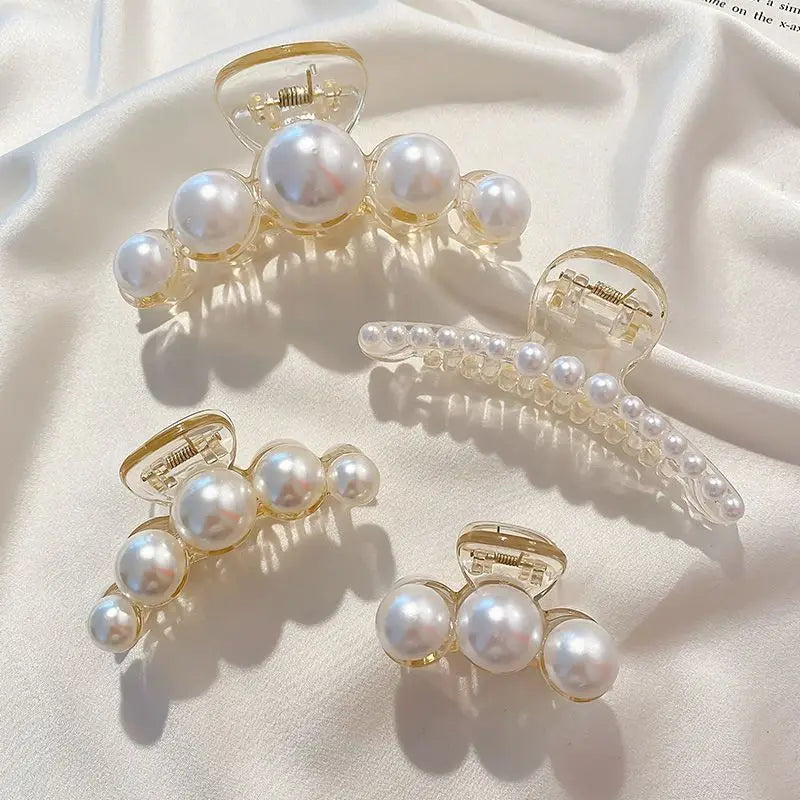 Simulated Pearl Hair Claws