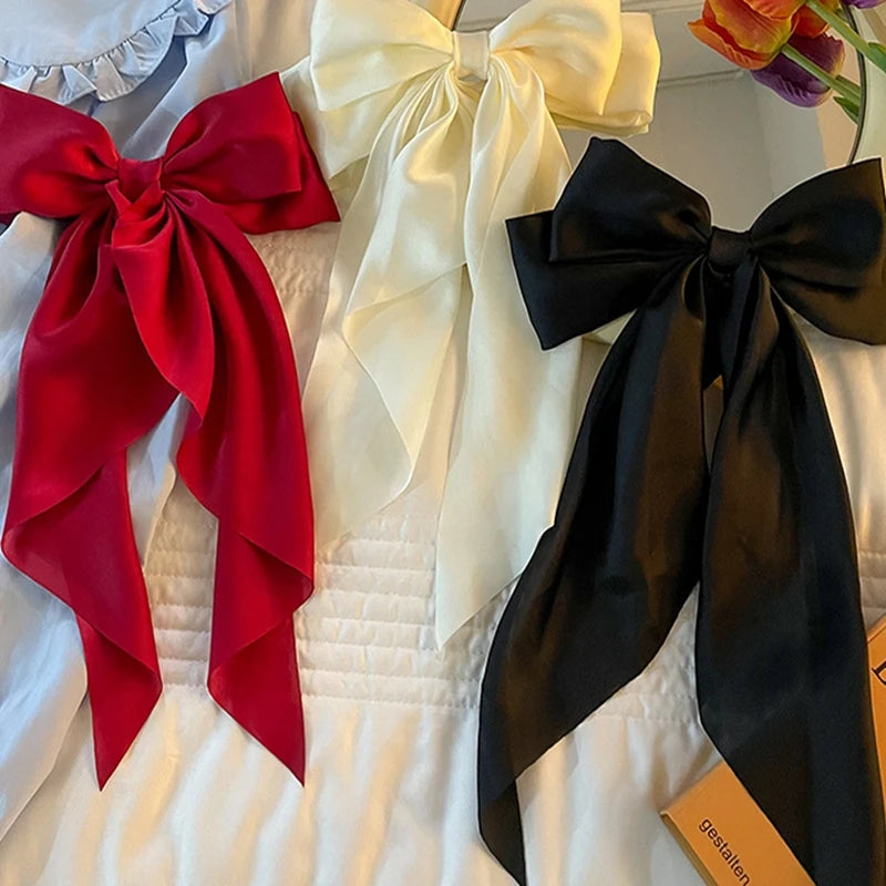 Château Bow – Luxe Ribbon Hair Clip