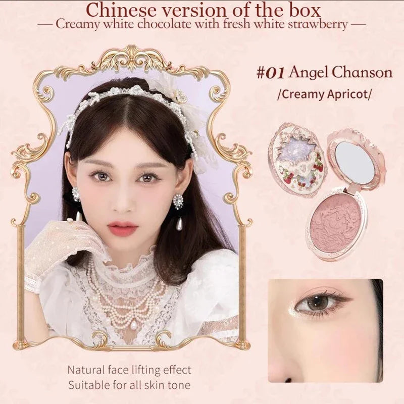 Strawberry Rococo – Vintage Charm Compact
