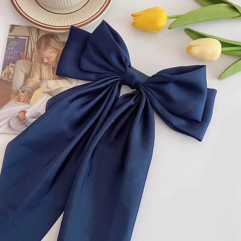Château Bow – Luxe Ribbon Hair Clip