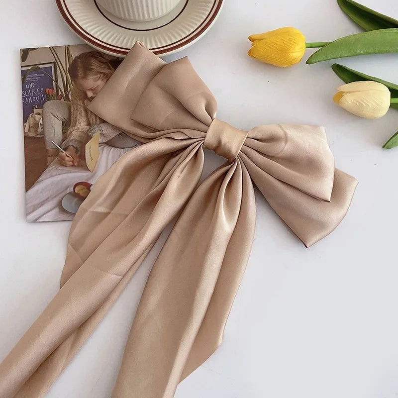 Château Bow – Luxe Ribbon Hair Clip
