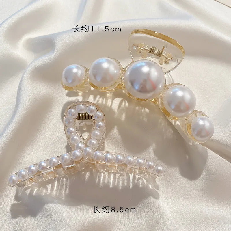 Simulated Pearl Hair Claws
