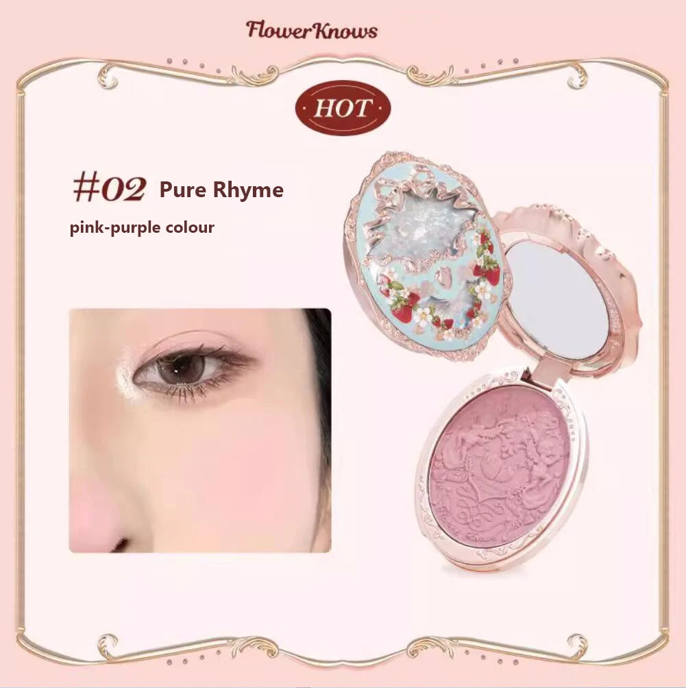 Strawberry Rococo – Vintage Charm Compact
