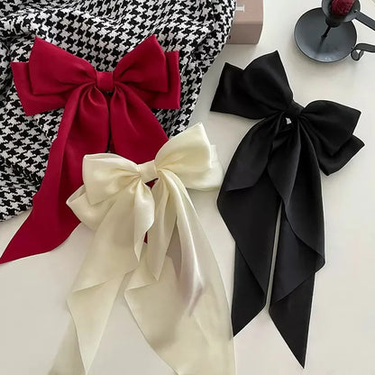 Château Bow – Luxe Ribbon Hair Clip
