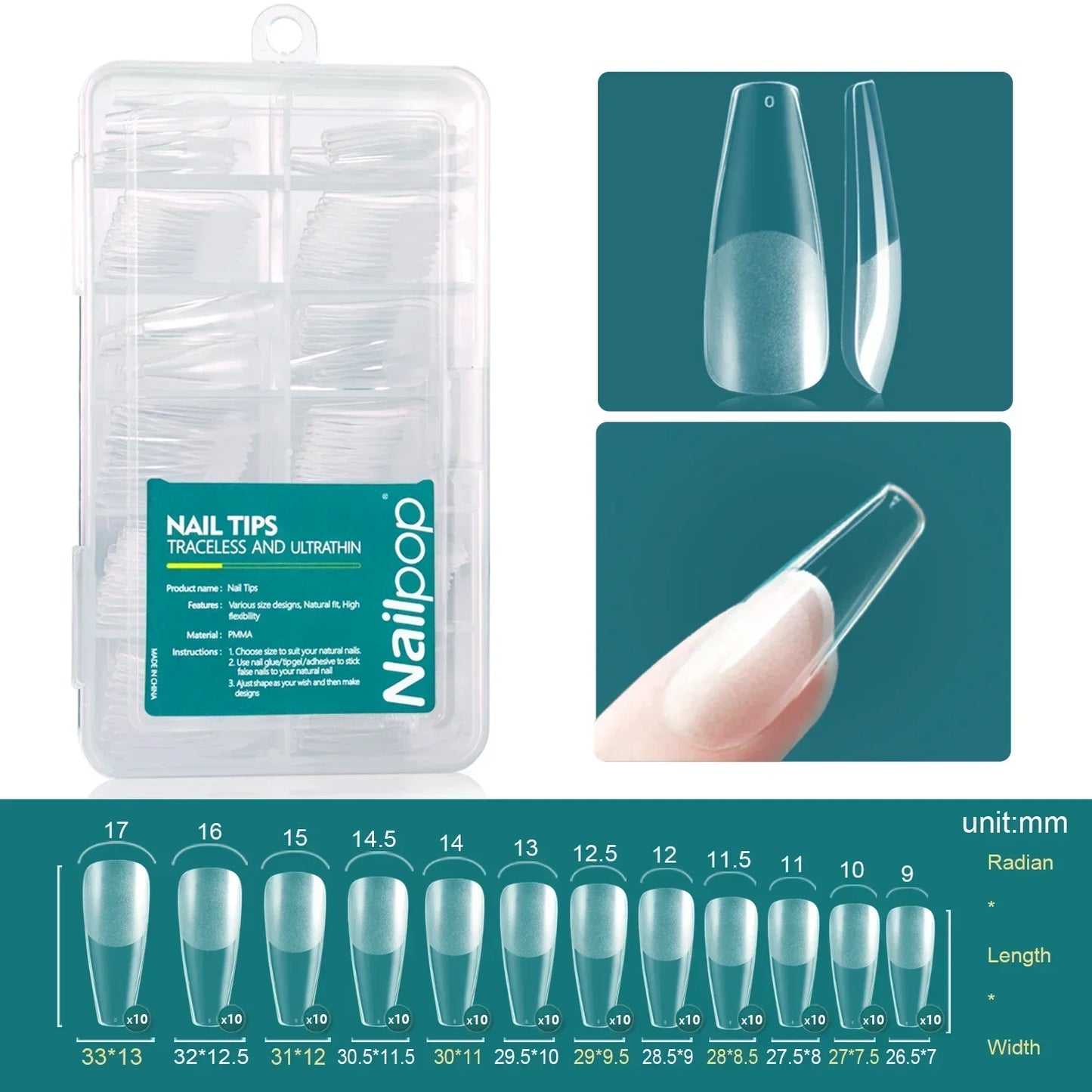 Gel X Charm – Nailpop Extension Tips