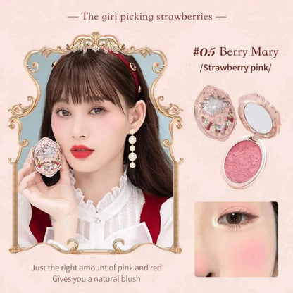 Strawberry Rococo – Vintage Charm Compact