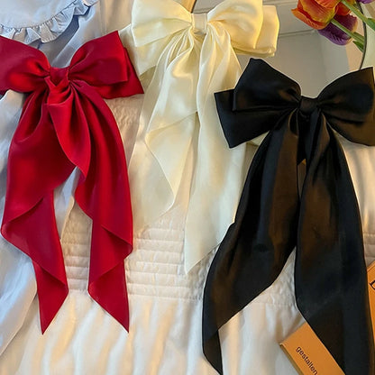 Château Bow – Luxe Ribbon Hair Clip