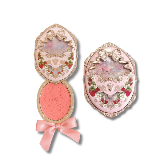 Strawberry Rococo – Vintage Charm Compact